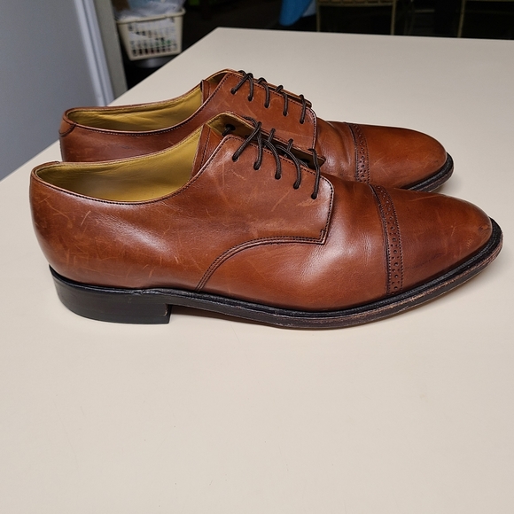 Johnston and Murphy oxfords size 9 1/2 - Picture 6 of 9
